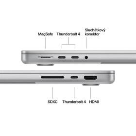 Notebook Apple 14" M6 12×CPU 12×GPU, 24 GB, 1 TB - stříbrný CZ 

 obrázek produktu 6 z 8