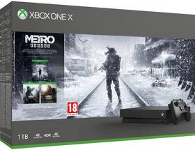 Herní konzole Microsoft 1 TB + Metro Exodus 
