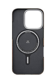 Kryt na mobil Pitaka Tactile Woven Sunset na Apple iPhone 16 Pro Max černý/oranžový

 obrázek produktu 2 z 2