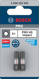 Sada bitů Bosch PRO 2.608.522.556 Hex Impact 

 obrázek produktu 1 z 1