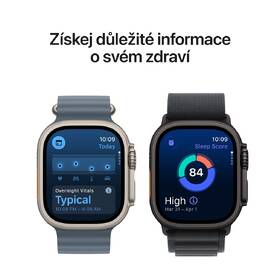 Chytré hodinky Apple GPS + Cellular 49mm přírodní titan - přírodní titanový milánský tah - S 

 obrázek produktu 5 z 6
