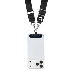 Popruh na krk Karl Lagerfeld Universal Crossbody Karl Patch černý

 obrázek produktu 1 z 3