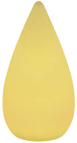 Venkovní lampička Reality Palmas bílá barva
