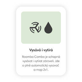Robotický vysavač iRobot Combo i5 
