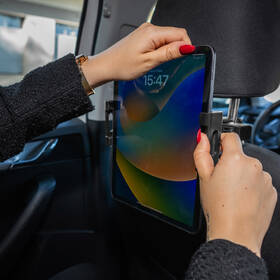 Držák na tablet FIXED Passenger Max s uchycením do opěrky hlavy šedý

 obrázek produktu 12 z 13