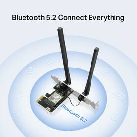 Síťová karta Mercusys MA80XE, Wi-Fi 6 AX3000, Bluetooth 

 obrázek produktu 4 z 5
