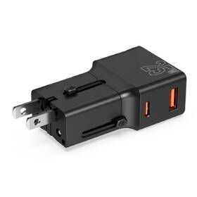 Cestovní adaptér Mobile Origin Travel adapter 25W, EU/US/UK/AU černý

 obrázek produktu 2 z 7