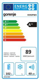 Chladnička Gorenje R392PW4 bílá

 obrázek produktu 1 z 2