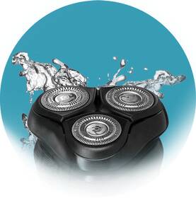 Holicí strojek Remington R6000 R6 Style Series Aqua Rotary Shaver černá barva

