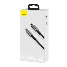 Kabel Baseus Tungsten Gold USB-C/Lightning PD 20W 1m černý

 obrázek produktu 3 z 3