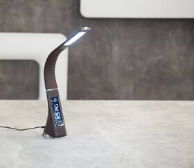 Stolní LED lampička IMMAX Leather 6,5W hnědá

 obrázek produktu 7 z 7