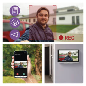 Dveřní videotelefon EMOS GoSmart IP-700A s Wi-Fi šedý

 obrázek produktu 15 z 23