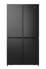 Americká lednice Hisense RQ758N4SBFE černá barva
