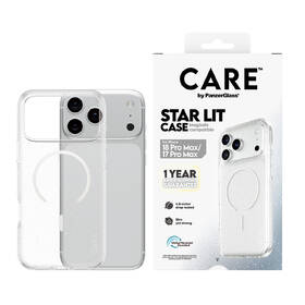 Kryt na mobil PanzerGlass CARE na Apple iPhone 18 Pro / 17 Pro Star Lit MagSafe průhledný

 obrázek produktu 2 z 4