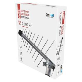 Venkovní anténa EMOS EM-20G/Z, se zdrojem 0–100 km DVB-T2 

 obrázek produktu 6 z 6