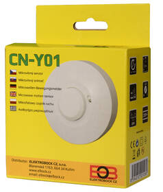 Detektor pohybu Elektrobock CN-Y01, mikrovlnné čidlo bílý

 obrázek produktu 4 z 4