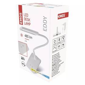 Stolní LED lampička EMOS EDDY bílá

 obrázek produktu 6 z 6