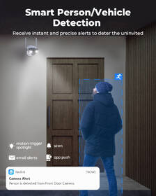 IP kamera Reolink Duo 2 bílá barva
