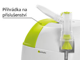 Inhalátor kompresorový Norditalia Arianne Power bílý/zelený

 obrázek produktu 3 z 10