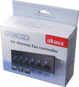 Ovládací panel AKASA FC.SIX do 5,25" 6xfan černý

 obrázek produktu 4 z 4