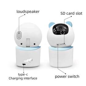 IP kamera IMMAX BABY, Wi-Fi, Tuya modrá

 obrázek produktu 3 z 9