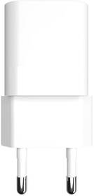 Nabíječka do sítě FIXED Mini s USB-C výstupem a podporou PD, 25W bílá barva
