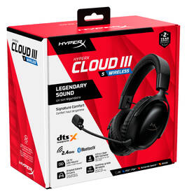 Headset HyperX Cloud III S Wireless černý

 obrázek produktu 9 z 11