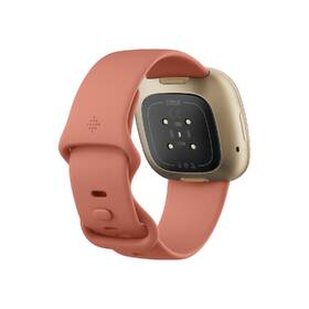 Chytré hodinky Fitbit Versa 3 - Pink Clay/Soft Gold Aluminum 

 obrázek produktu 2 z 4