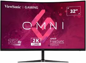 Herní monitor ViewSonic OMNI VX3218C-2K černá barva
