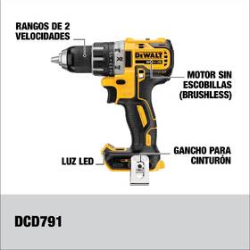 Vrtací šroubovák Dewalt DCD791D2 (s baterií) 

 obrázek produktu 3 z 6