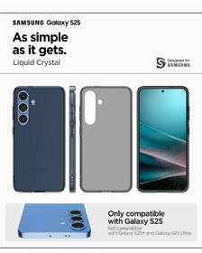 Kryt na mobil Spigen Liquid Crystal na Samsung Galaxy S25 černý/průhledný

 obrázek produktu 11 z 16