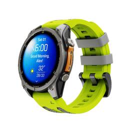 Řemínek Cubenest Premium Silicone Garmin QuickFit Band 26mm šedý/žlutý

 obrázek produktu 2 z 5