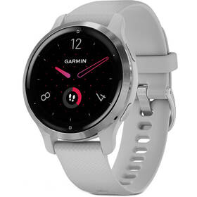 Chytré hodinky Garmin Venu 2S - Silver/Gray Band 

 obrázek produktu 2 z 6
