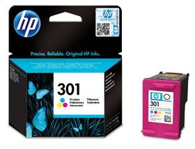 Inkoustová náplň HP 301, 150 stran - CMY 

 obrázek produktu 1 z 5