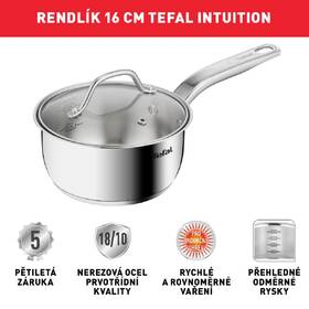 Sada nádobí Tefal B864S874, 8 ks 

 obrázek produktu 1 z 6