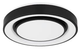 Stropní svítidlo GLOBO Sully, 38 cm, LED, 24W, RGB černé

 obrázek produktu 1 z 9