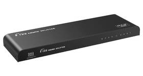 HDMI rozbočovač PremiumCord HDMI 2.0 splitter 1-8 porty, 4K x 2K/60Hz, FULL HD, 3D 

 obrázek produktu 1 z 6