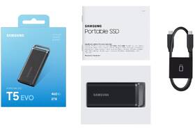 SSD externí Samsung EVO T5 2TB černá barva

