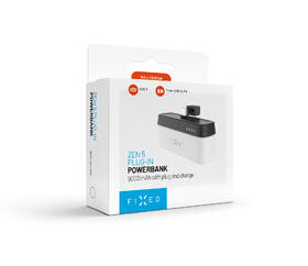 Powerbanka FIXED Zen 5 Plug-in, PD 20W, 5 000 mAh černá barva
