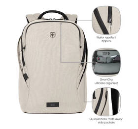 Batoh na notebook Wenger MX Light 16" bílý

 obrázek produktu 9 z 11