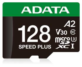 Paměťová karta ADATA Speed Plus MicroSDXC 128GB, U3 (180R/160W) + SD adaptér černá

 obrázek produktu 1 z 2