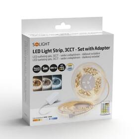 LED pásek Solight 3CCT, 5m, sada s 12V adaptérem, IP20 černý

 obrázek produktu 6 z 6