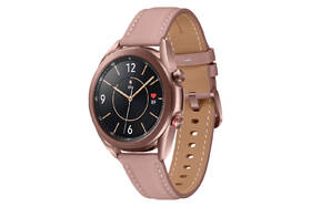 Chytré hodinky Samsung Watch3 41mm LTE bronzová barva
