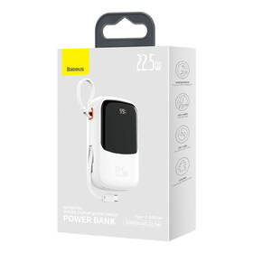 Powerbanka Baseus 20000mAh 20W USB-C bílá

 obrázek produktu 9 z 9