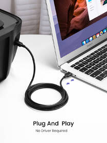 Kabel UGREEN USB/USB 2.0 B, 1,5m černý

 obrázek produktu 2 z 2