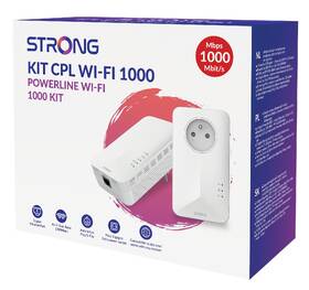 Síťový rozvod LAN po 230V Strong Wi-Fi 1000 Kit FR V2 bílá

 obrázek produktu 12 z 12