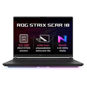 Notebook Asus ROG Strix SCAR 18 (2025) černá barva
