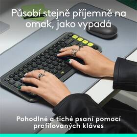 Klávesnice Logitech POP ICON, US layout šedá

 obrázek produktu 5 z 10