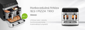 Fritéza horkovzdušná Concept FR9000 PIZZA TRIO 18,5 l černá/nerez

 obrázek produktu 24 z 32