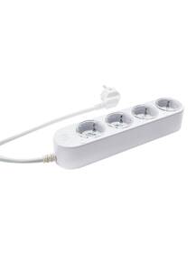 Kabel prodlužovací Shelly Powerstrip 4,4x zásuvka s měřením spotřeby, Wi-Fi bílý

 obrázek produktu 2 z 4